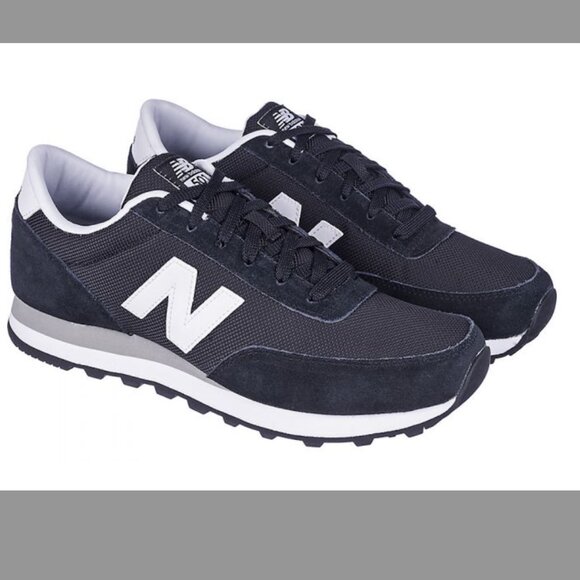 New Balance Classic Sneakers, Men's Size 10, Black & White, ML501KW - Picture 7 of 11